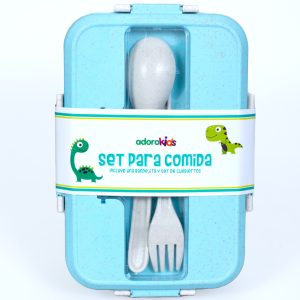 ADORO - SET PARA COMIDA AZUL