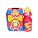 SET LUNCH BOX SUPERHEROE ADORO